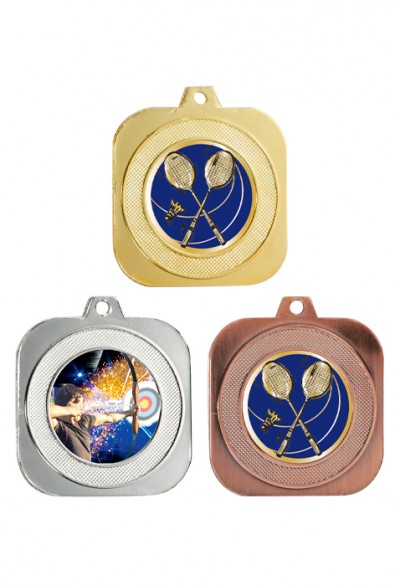Médaille Personnalisée 35 x 35 mm  DK19