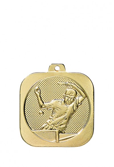 Médaille 35 x 35 mm Tennis de table  DK17