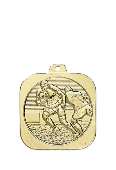 Médaille 35 x 35 mm Rugby  DK14