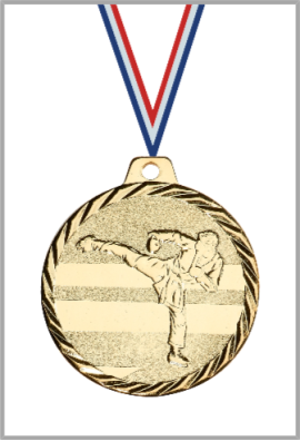 Médaille Ø 50 mm Karaté  - NZ11