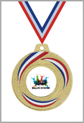Médaille Logotée Ø 50 mm - Q-015-LO