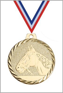 Médaille Ø 50 mm Équitation  - NZ29