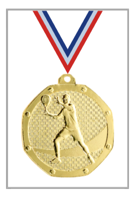 Médaille Ø 50 mm Padel  - DB14