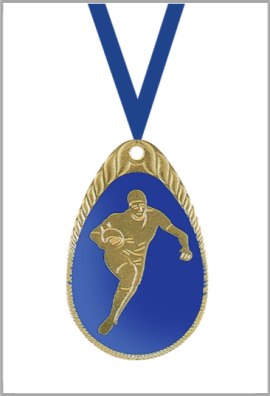 Médaille 50 mm Rugby  - NU14