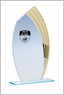 Trophée Verre Personnalisé 162-23-LO