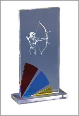 Trophée Acryglass Personnalisé 174-51-CLI