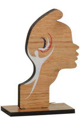 Trophée Bois Marianne
