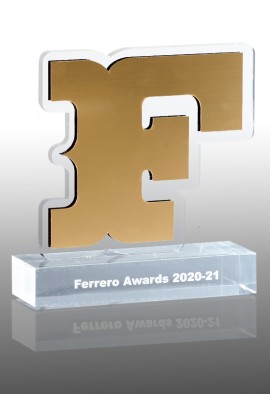 Trophée Événementiel Entreprise en Acryglass