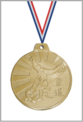 Médaille Ø 50 mm Judo - LBP006