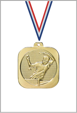 Médaille 35 x 35 mm Tennis de table – DK17