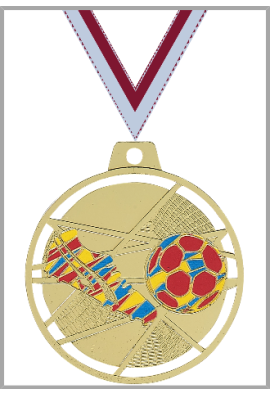 Médaille Ø 70 mm Football - BX05