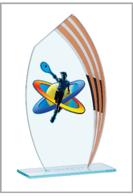 Trophée Verre Personnalisé 124-41-BJ
