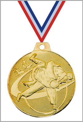Lot de 25 Médailles Ø 70 mm Judo – Q-092