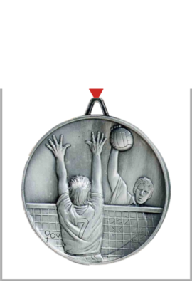 Médaille Ø 65 mm Volley-ball - 920-932