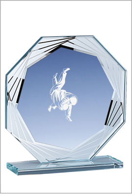 Trophée Verre Personnalisé 160-42-CLI