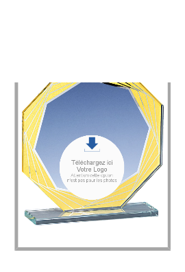 Trophée Verre Personnalisé 160-43-LO