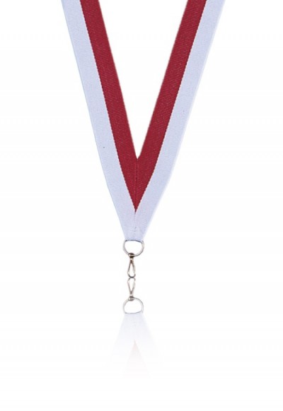 Ruban Médaille  Rouge-Blanc - 6035