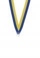 Ruban Médaille  Jaune-Bleu - 6036