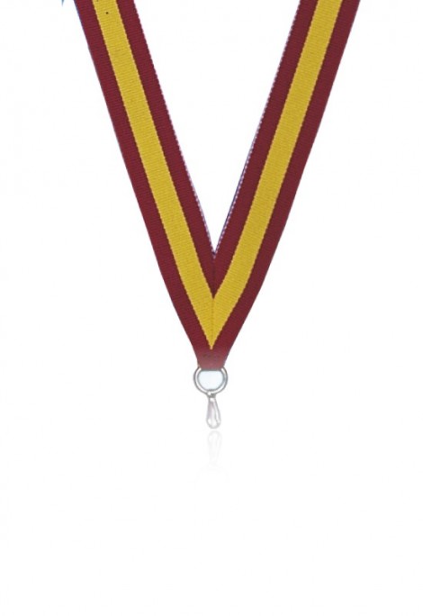 Ruban Médaille  Rouge-Jaune-Rouge - 6048