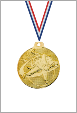 Médaille Ø 32 mm Judo – Q-090