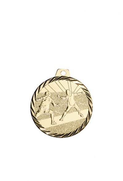 Médaille Ø 50 mm Escrime  - NZ07