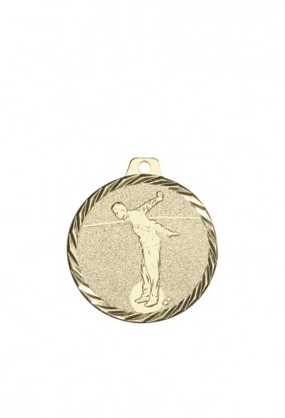 Médaille Ø 50 mm Boules & Pétanque  - NZ13