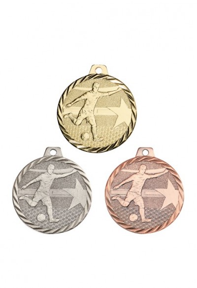 Médaille Ø 50 mm Football  - NZ19