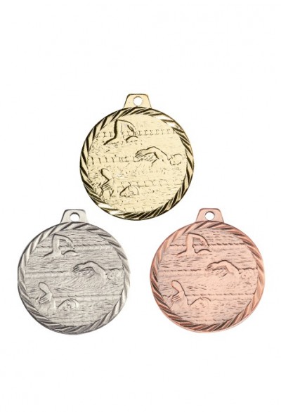 Médaille Ø 50 mm Natation  - NZ21