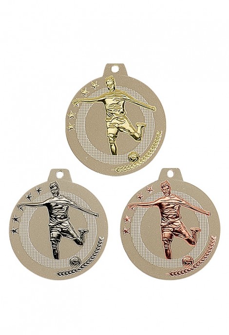 Médaille Ø 50 mm Football  - NQ07