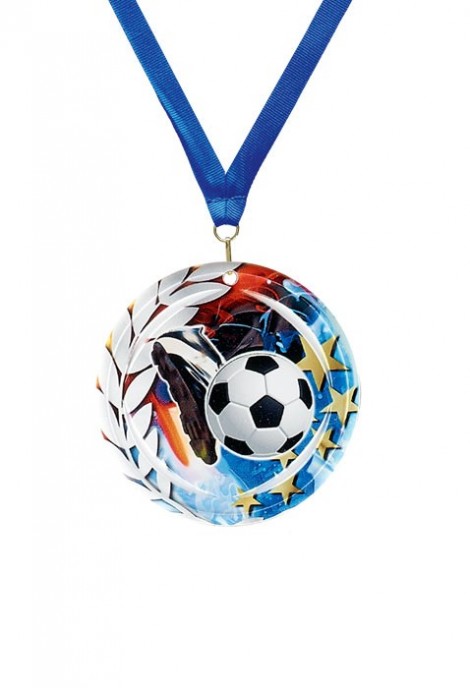 Médaille Ø 70 mm Football  - NA14