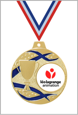 Médaille Logotée Ø 50 mm - 079-LO