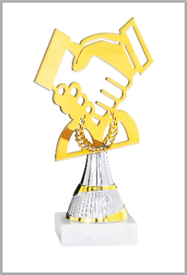Trophée Métal Amitié 55101