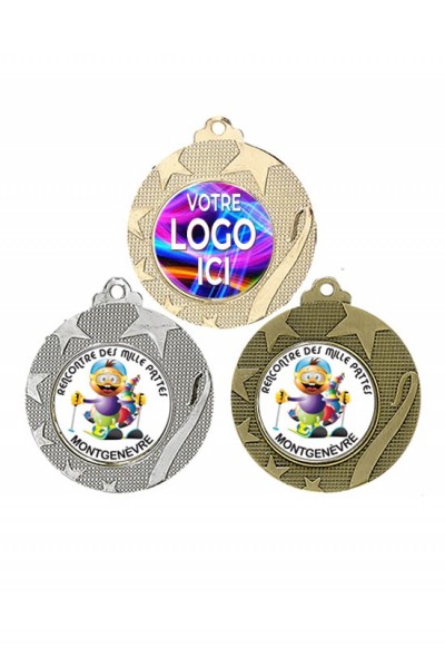 Médaille Personnalisée 50 mm - 011-LO