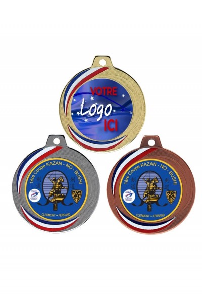 Médaille Personnalisée 70 mm - Q-018-LO