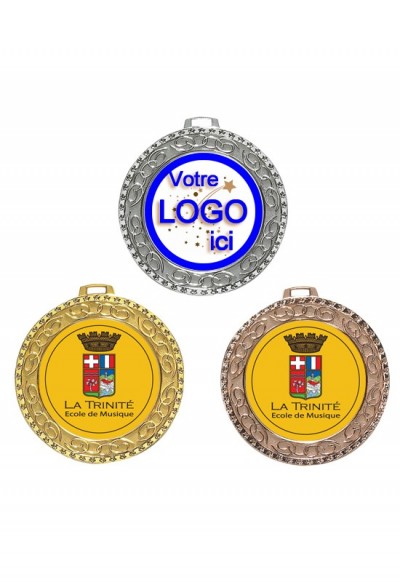 Médaille Personnalisée 70 mm - 020-LO
