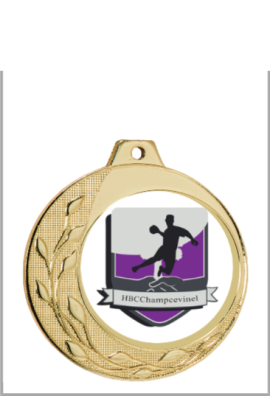 Médaille Logotée Ø 70 mm - Q-081-LO