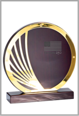 Trophée Métal & Bois Personnalisé 163-01-LO