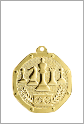 Médaille Ø 50 mm Échecs   - DB06