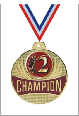Médaille Ø 50 mm Classement - CX27