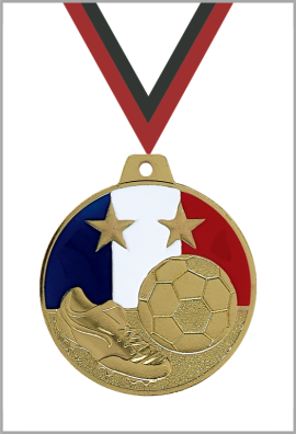 Médaille Ø 50 mm Football  - 010