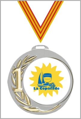 Médaille Logotée Ø 70 mm - 080-LO