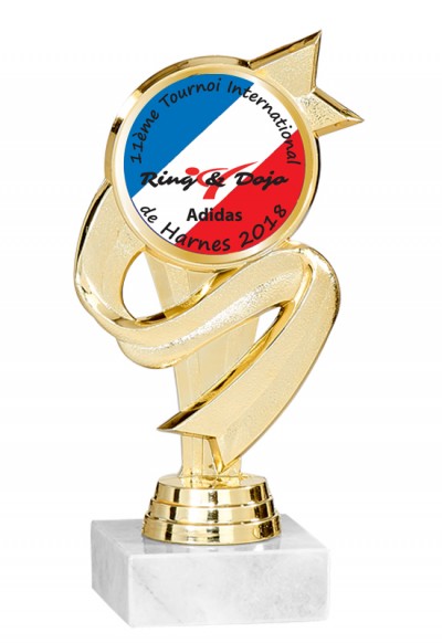 Trophée Médaillon Logoté 147-41-LO