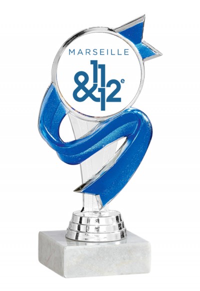 Trophée Médaillon Logoté 147-42-LO