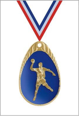 Médaille 50 mm Handball  - NU10