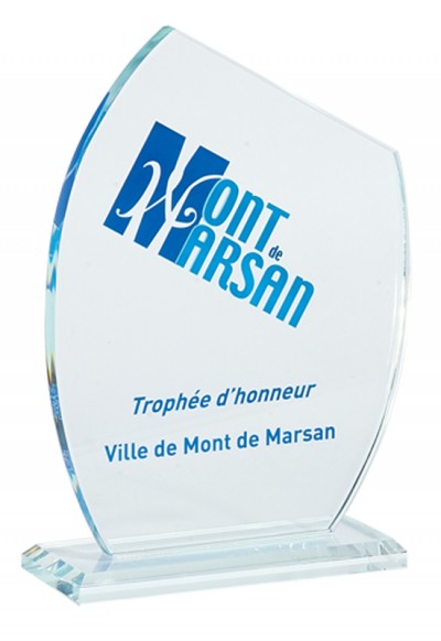 Trophée Verre Personnalisé 156-01-SU