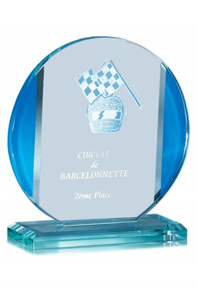 Trophée Verre Personnalisé 172-01-CLI