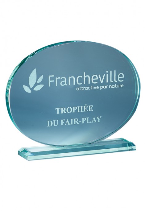 Trophée Verre Personnalisé 167-01-CLI