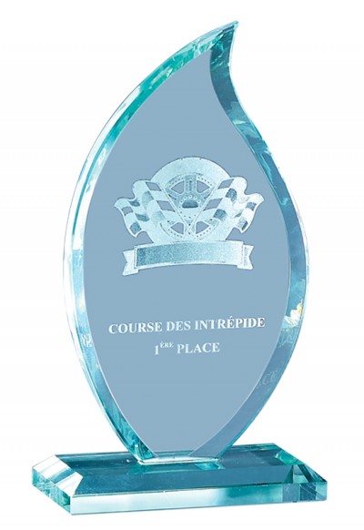 Trophée Verre Personnalisé 167-11-CLI