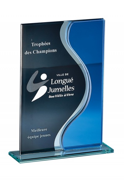 Trophée Verre  Personnalisé  164-21-LO