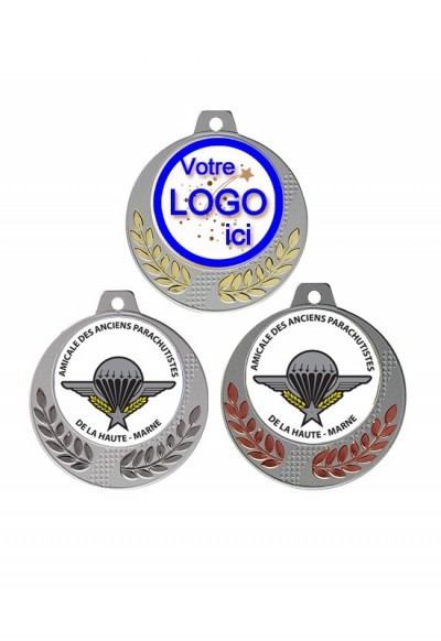 Médaille Personnalisée 70 mm - 007-LO